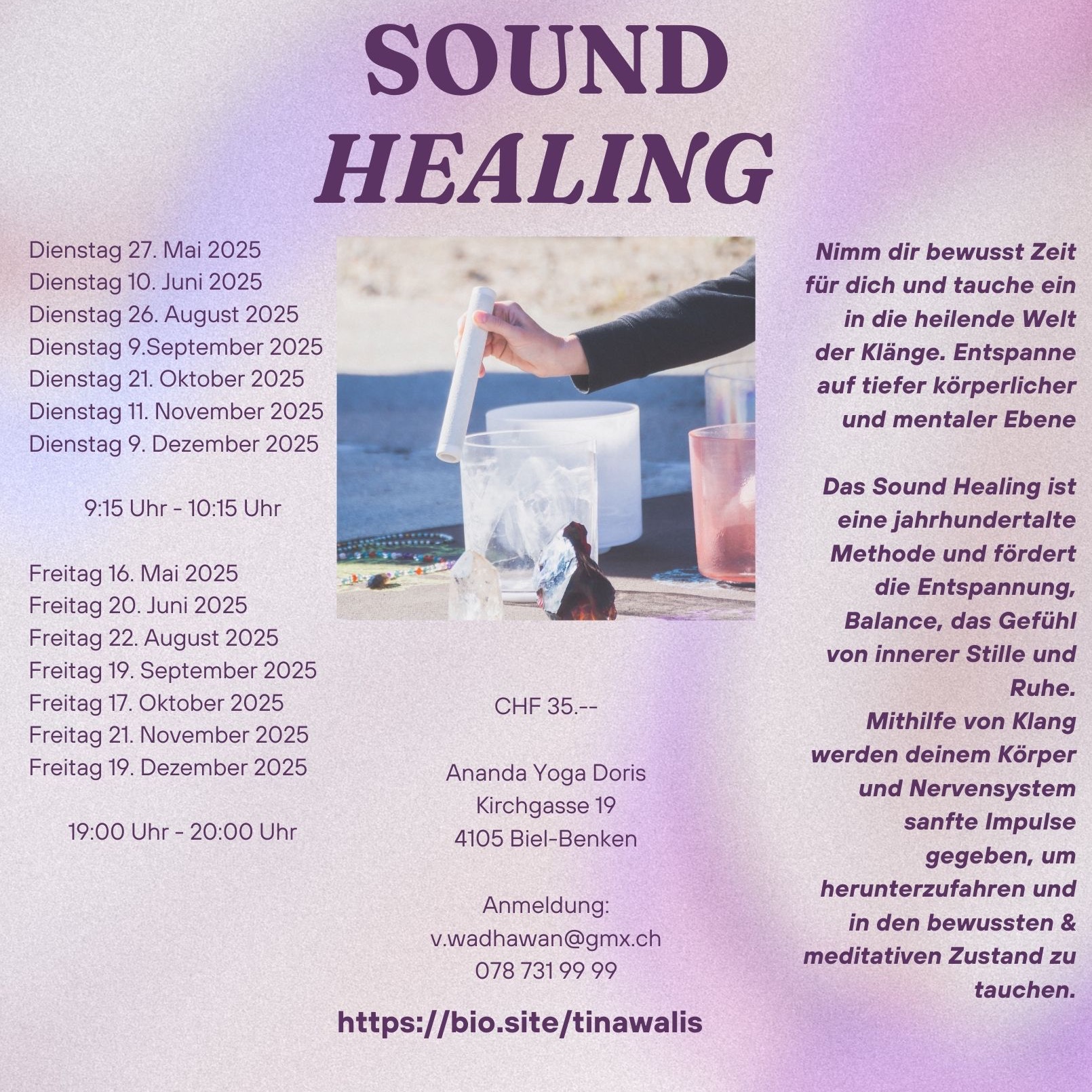 Mein SOUND HEALING Angebot für Dich  thumbnail