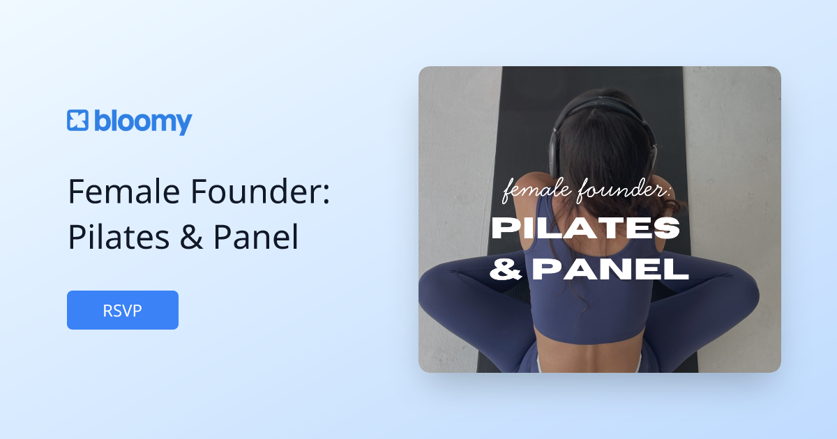 Female Founder: Pilates & Panel  thumbnail