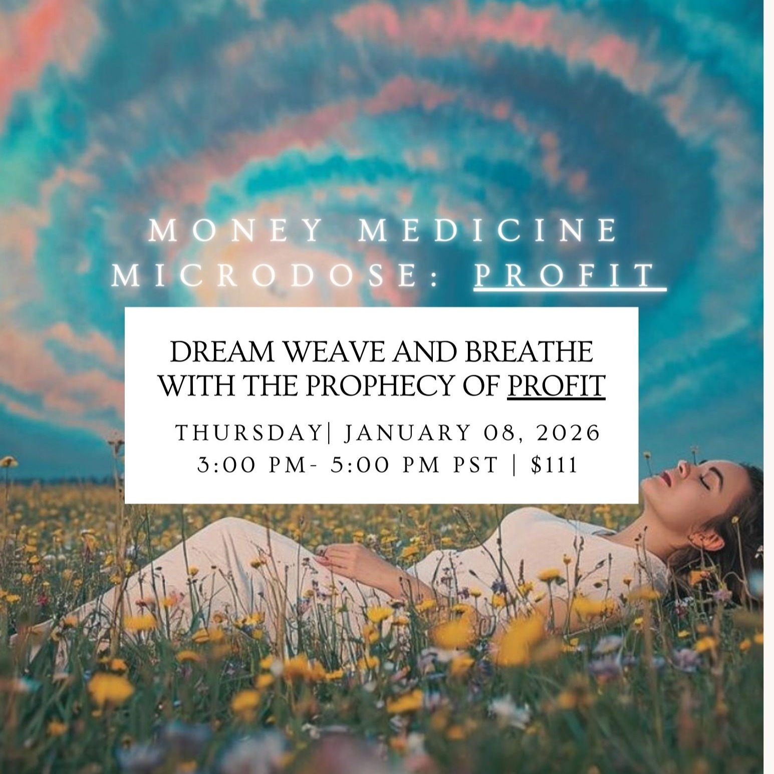 PROFIT- Money Medicine Breathwork Circle 11/08 thumbnail