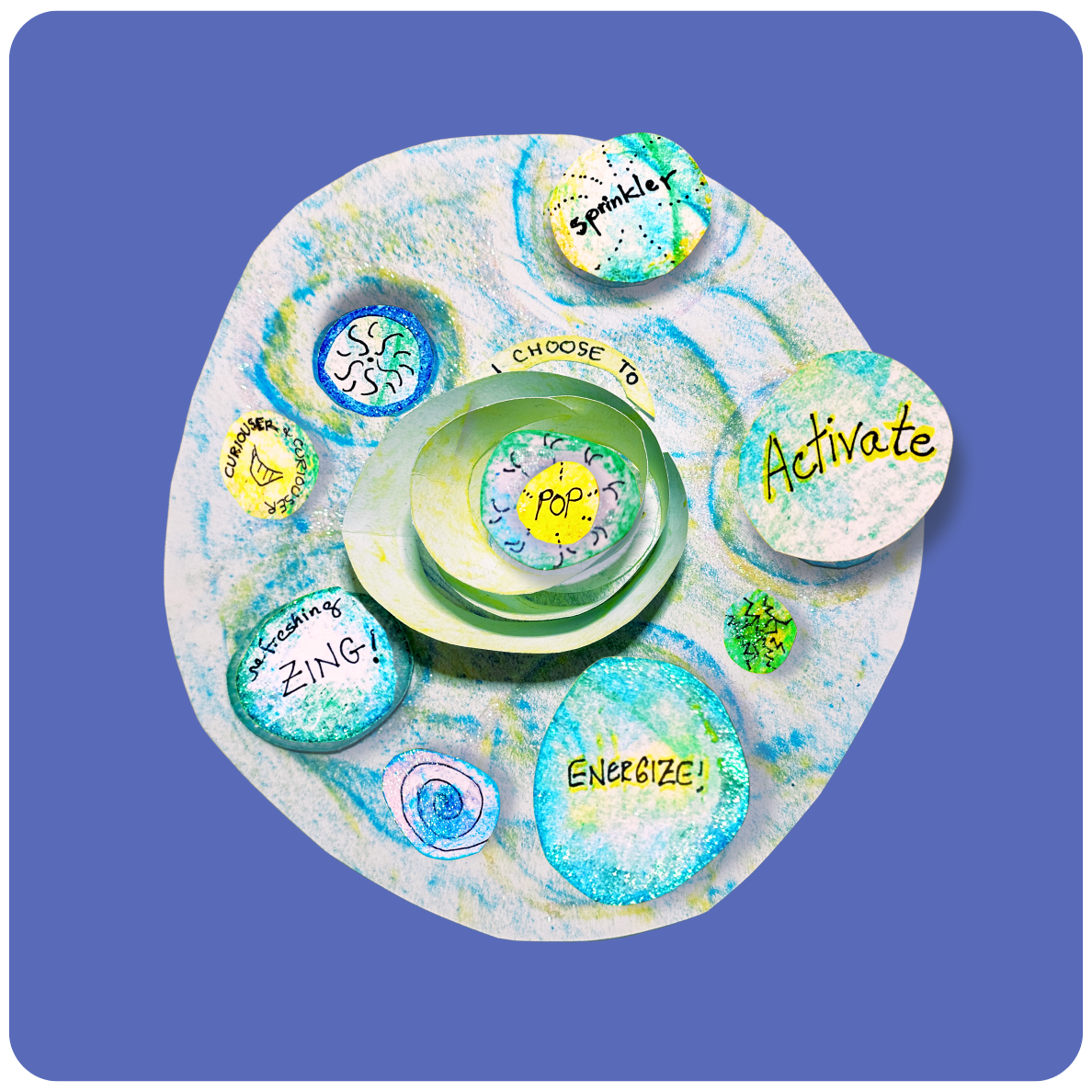 Circle Your New Year's Intentions – A Creativity-Wellbeing Workshop  thumbnail