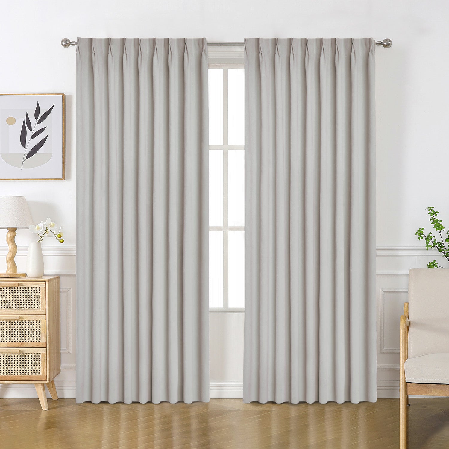 Custom Chenille Blackout Curtains | Luxury Window Drapes thumbnail