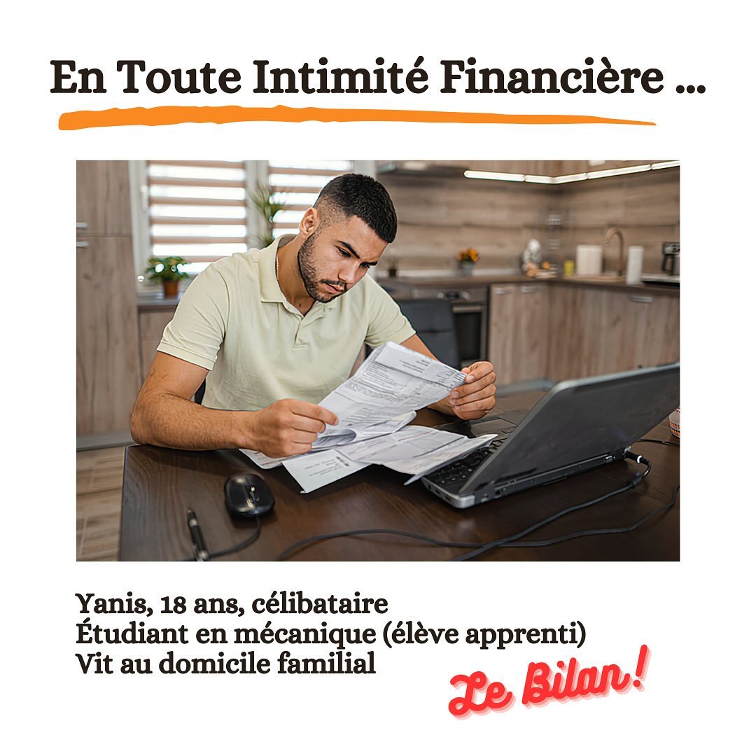 [#ETIF 6]
Nous voici à la fin du mois de Février, avec les bilans financiers de Yanis, notre étudiant-alternant de ce mo