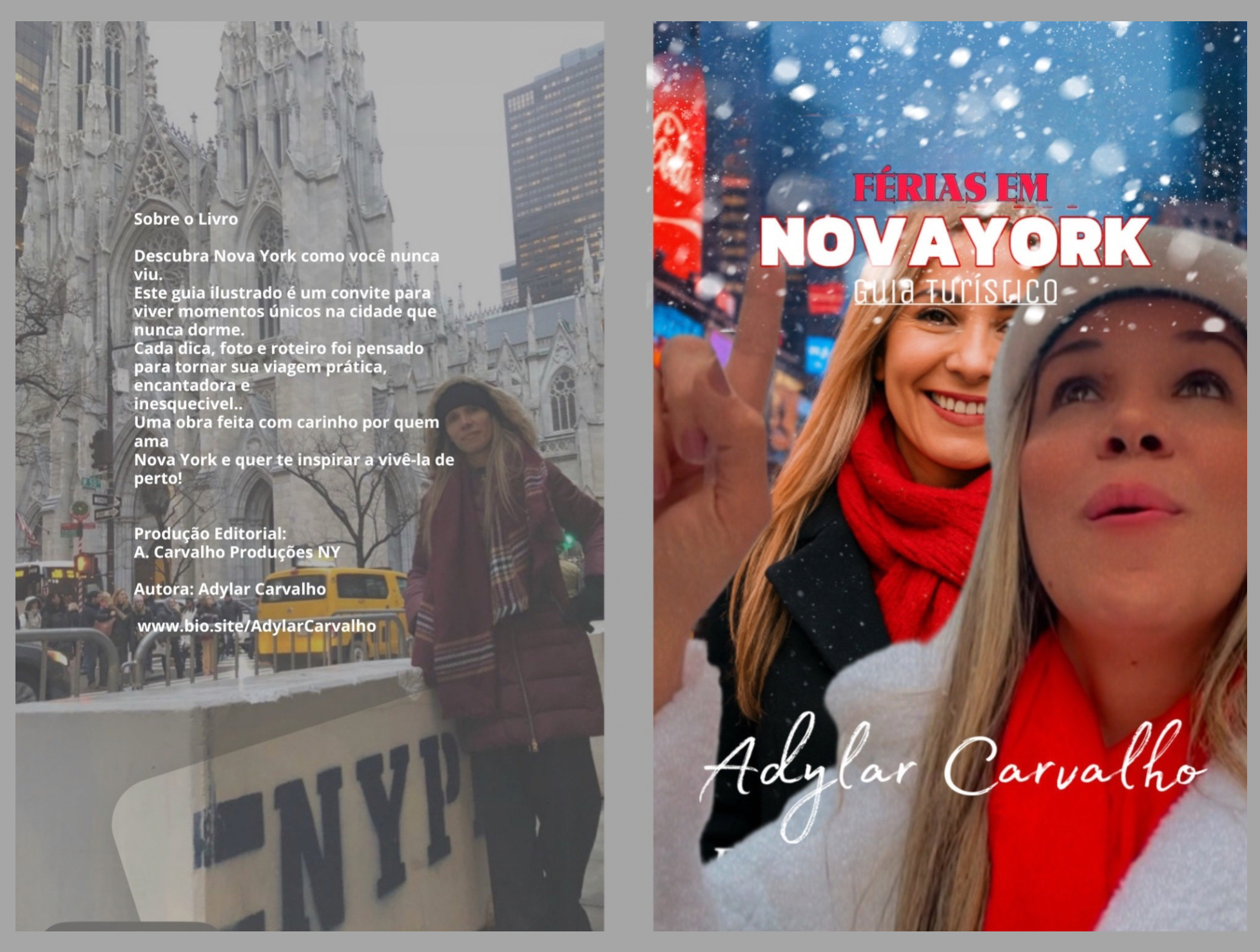 LIVRO : FÉRIAS EM NOVA YORK - Comprar na Amazon ( Você que sonha em conhecer Nova York até mesmo de longe, esse é o livro que você vai viajar por Nova York. Mostra pontos chaves desde o aeroporto e as estações do ano. Com muitas fotos ilustrativas ) esse livro é um sonho ! Conheça Nova York e Seja feliz ! Esse livro é ótima opção como presente também . https://a.co/d/42wClaO thumbnail