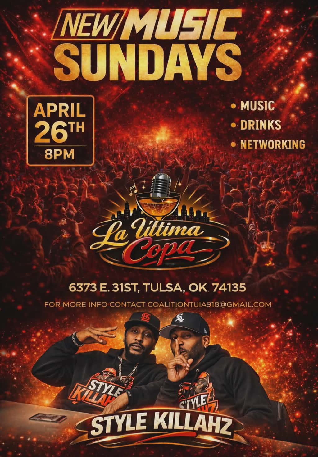 Tulsa, OK.📍Sunday, April 26th thumbnail