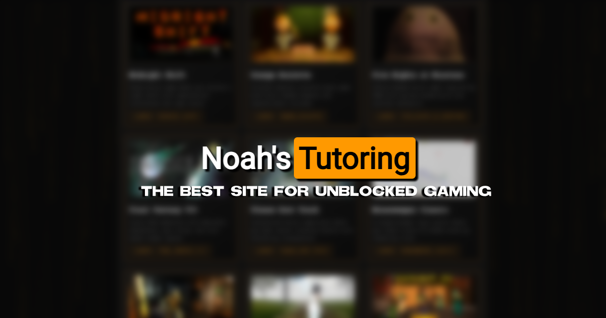 Noah's Tutoring Hub thumbnail