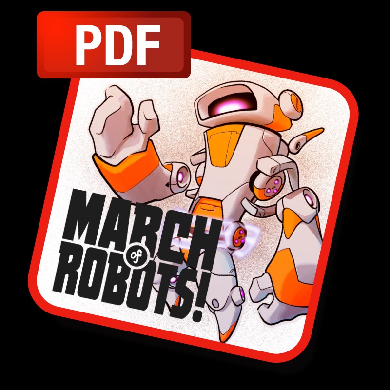 MARCH of ROBOT Digital Art Book  thumbnail