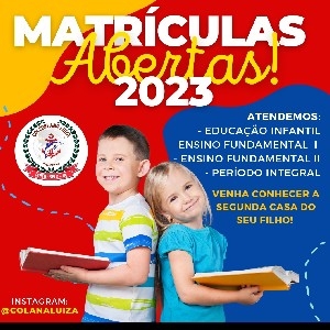 Matrículas para 2023 - Chame aqui 🤗 thumbnail