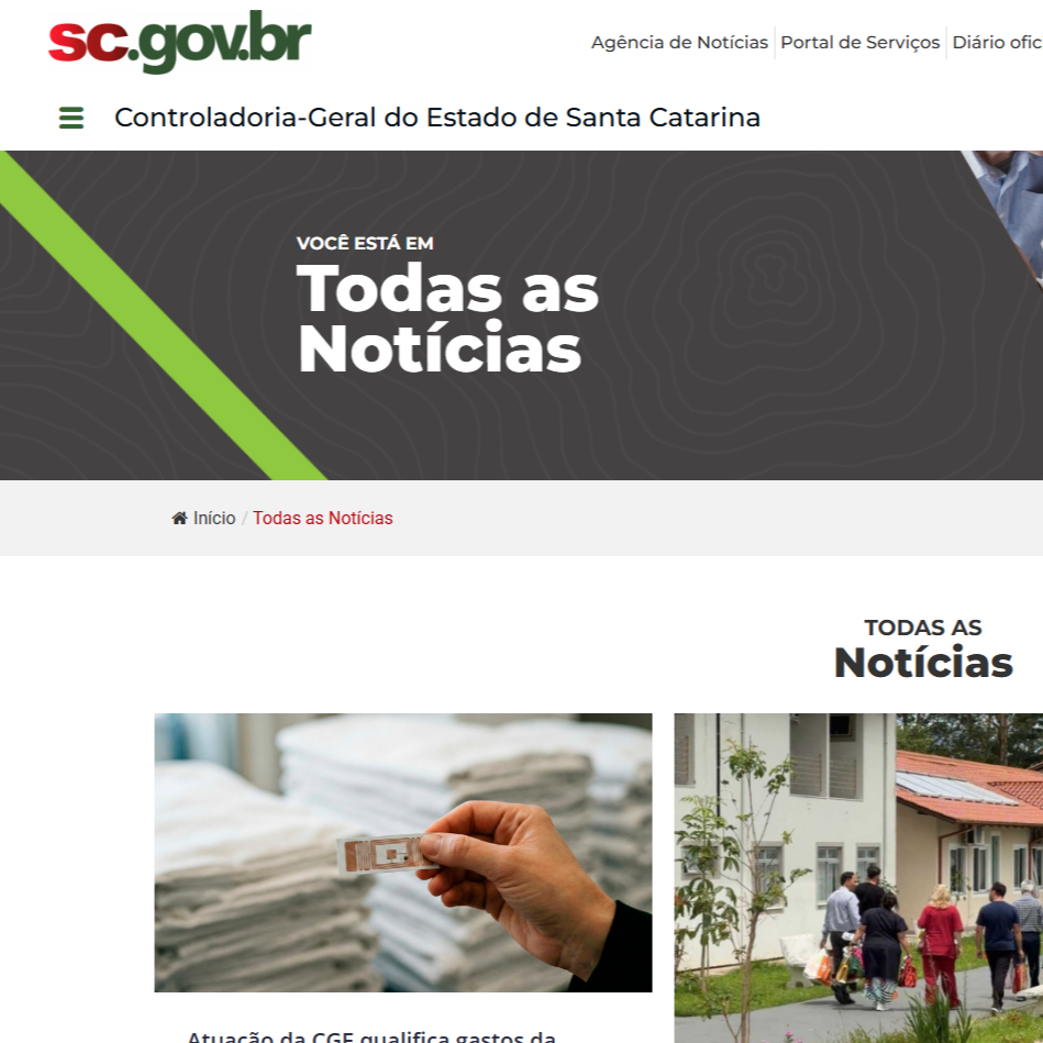 Todas as Notícias - CGE thumbnail