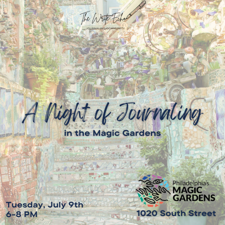 Journaling Workshop in The Magic Gardens {7.9} thumbnail