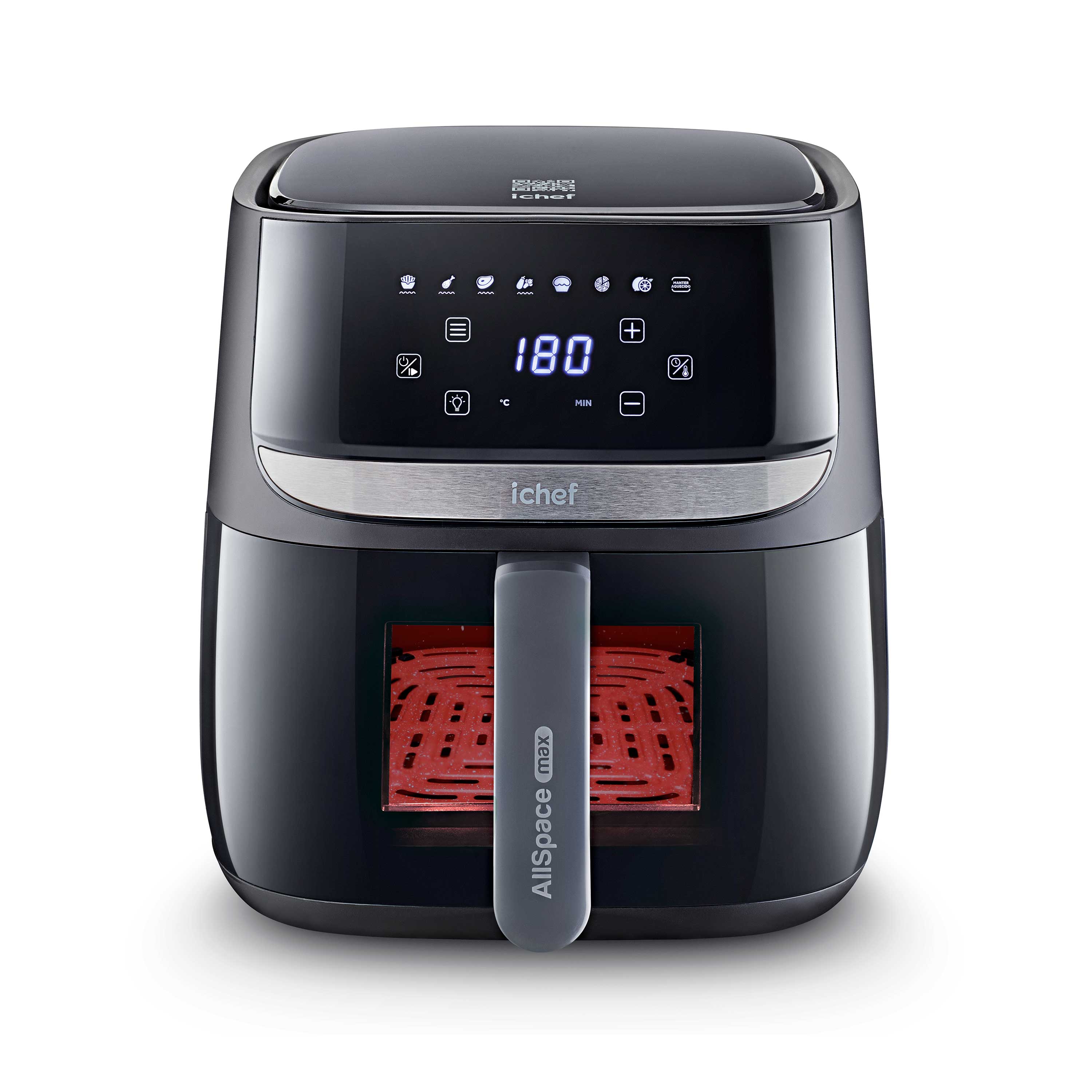 Airfryer com Inteligência Artificial - Ichef AllSpace Vision Max 5,7L - POLISHOP | Produtos exclusivos e novidades que facilitam sua vida thumbnail