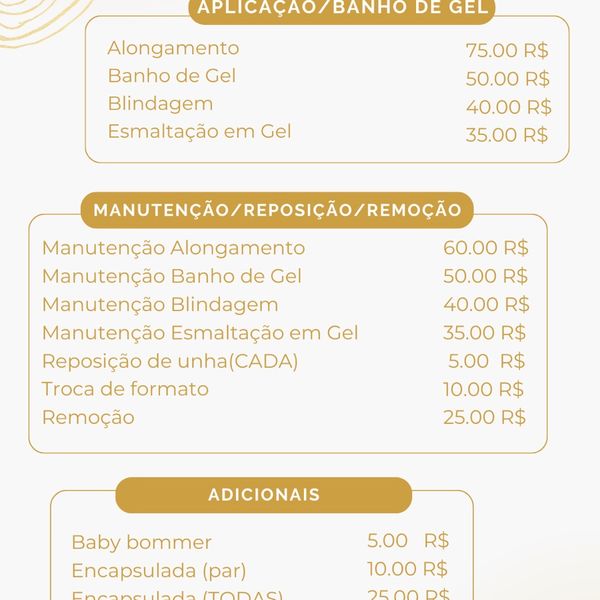 Valores e adicionais ✨ thumbnail