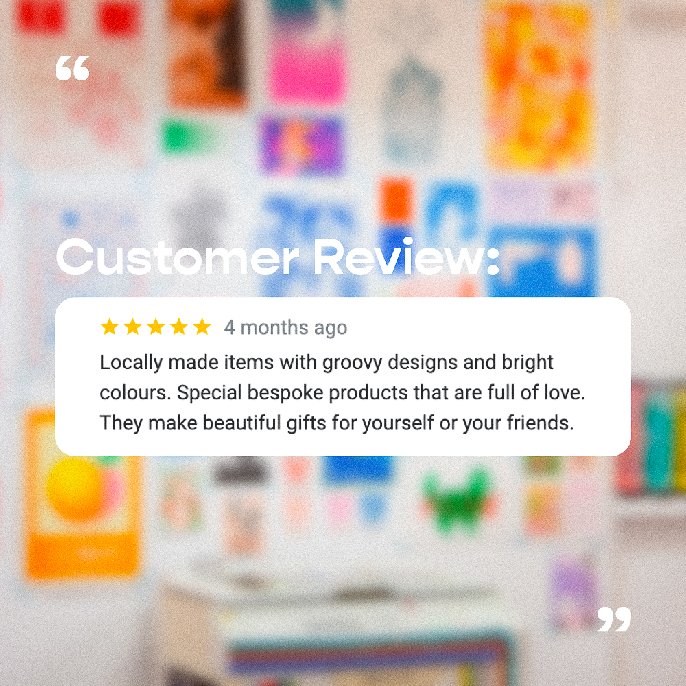 Keeping things groovy, so you don’t have to be choosey! If you feel like leaving us a review, head to the link in our bi