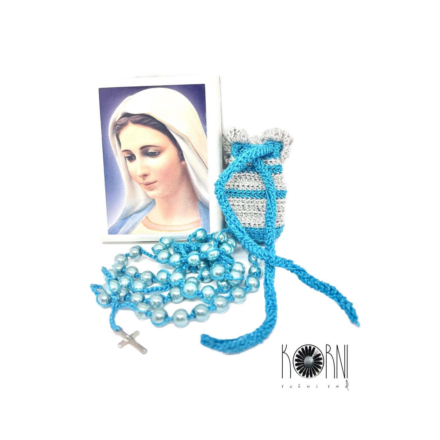 .
📿 Personalizirane heklane krunice s vrećicom kao privjeskom za ključeve. 
🎁 Pokloni za sve prigode.
📦 Besplatna poštar