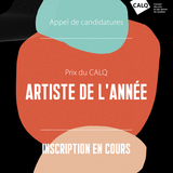 Candidature au Prix Artiste de l'année thumbnail