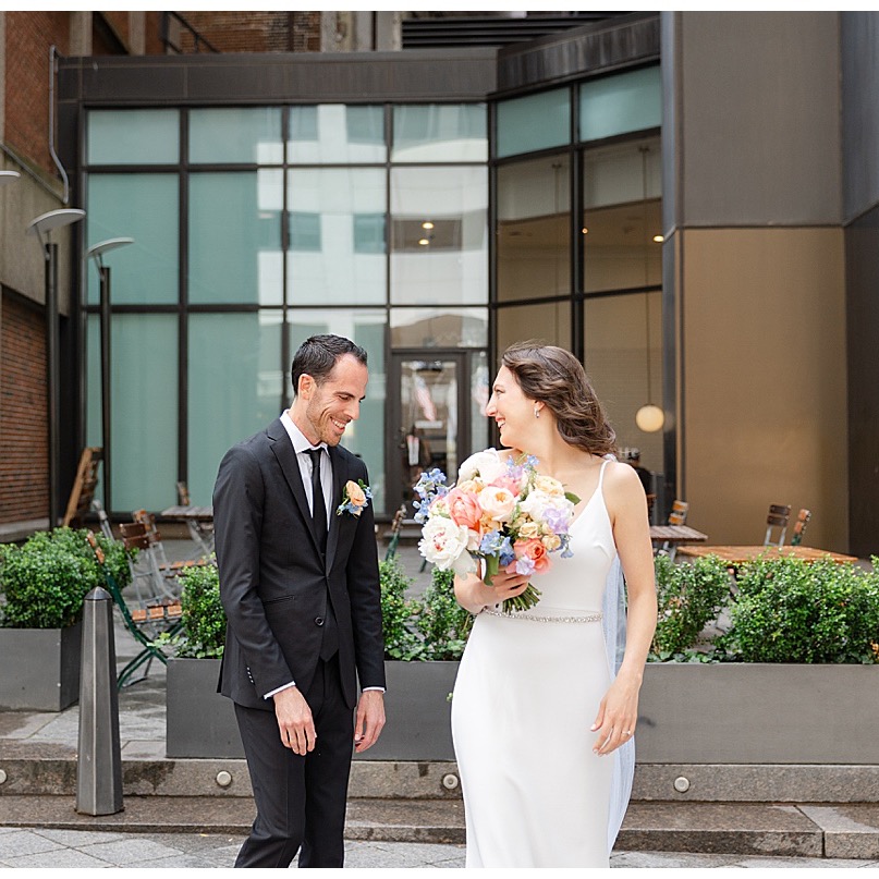 Liz & Brian -Wedding in the Financial District  thumbnail