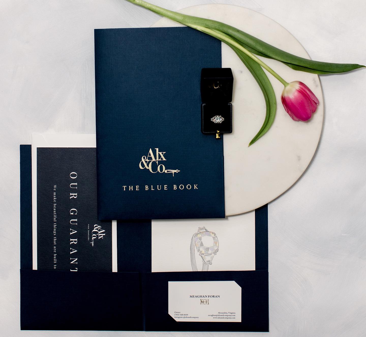 At Alx&Co., we are all about the thoughtful details. We're here to help you make your ring extra special, extra meaningf