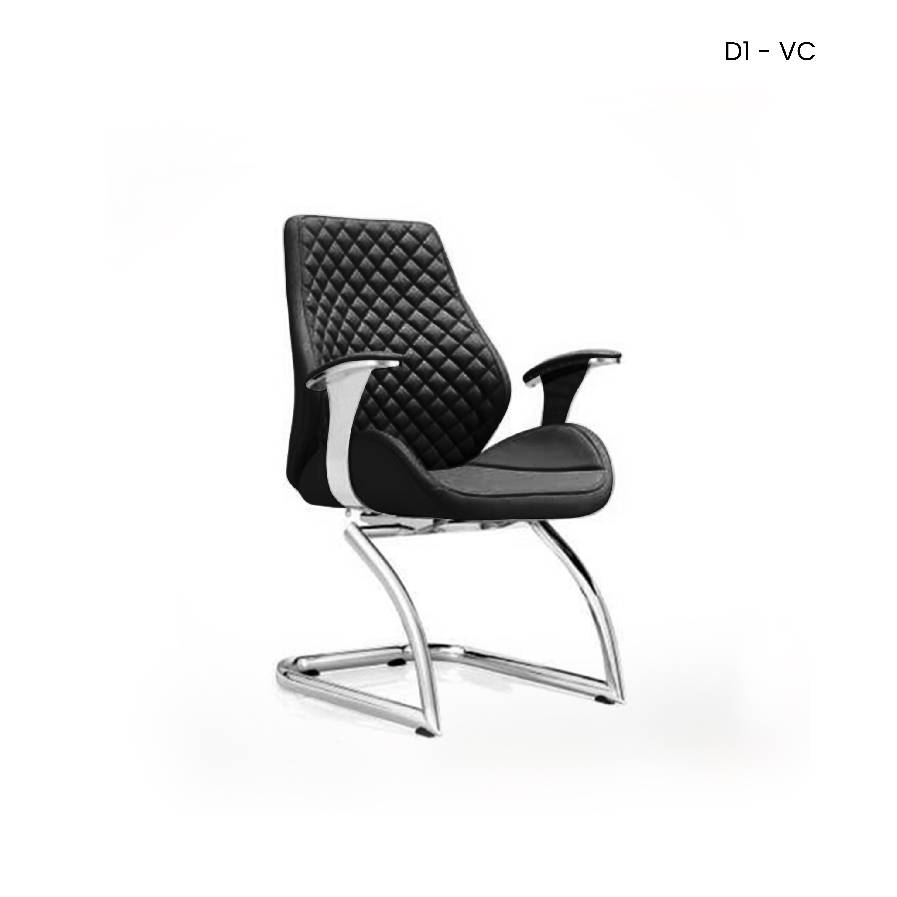 D1 - BLACK - VISITOR CHAIR  thumbnail