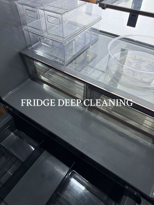 post thanksgiving, pre christmas fridge deep cleaning. 🫧🖤✨ #asmr   #fridgecleaning #momlife #motivation #deepcleaning #f