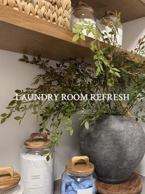 2025 laundry room refresh!! 🫧🧺☁️ #asmr #laundryroommakeover #laundrytok #restock #laundryrestock #momlife #organizedhome