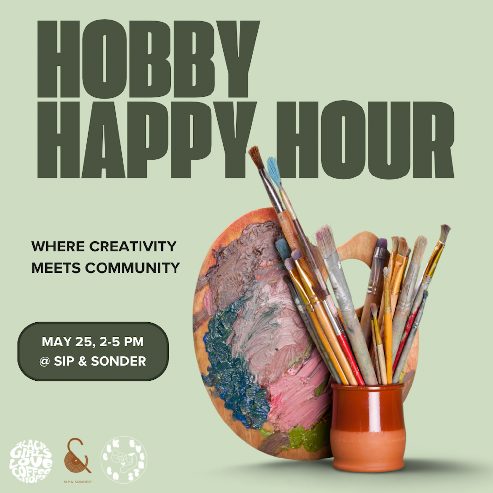 5.25 BGLC LA: Hobby Happy Hour @ Sip & Sonder 🎨📖 thumbnail
