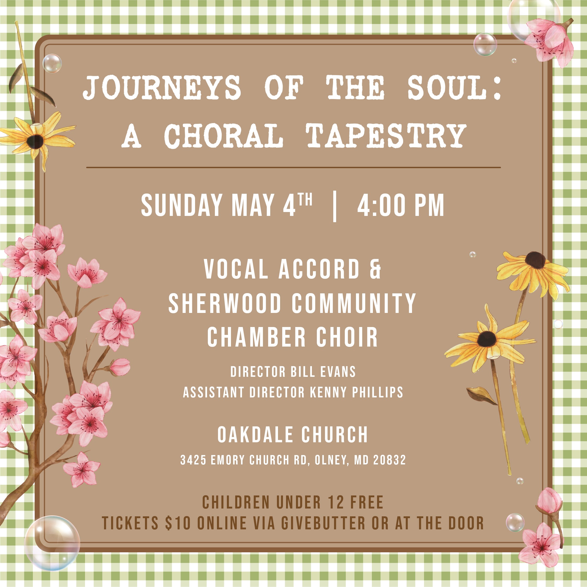 SCCC Spring Concert: Journeys of the Soul thumbnail