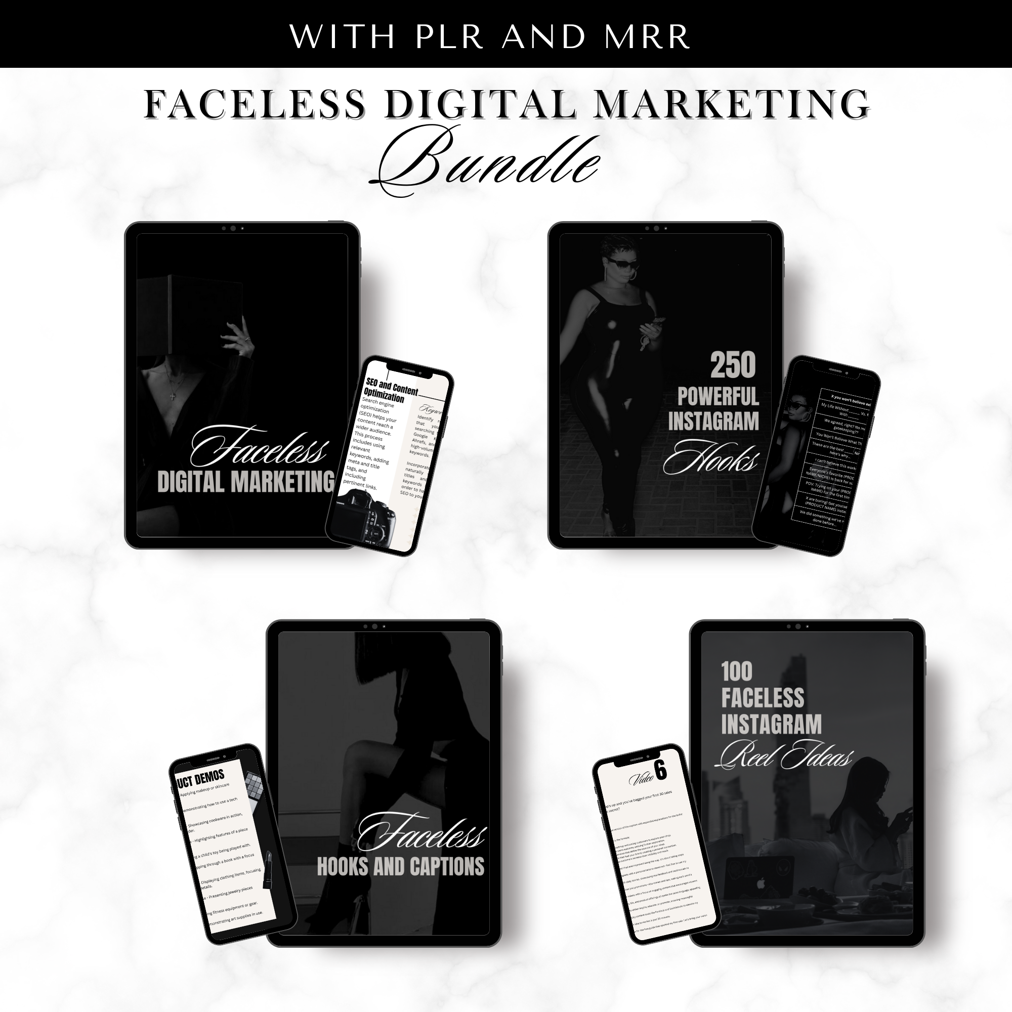 Faceless Digital Marketing Bundle thumbnail