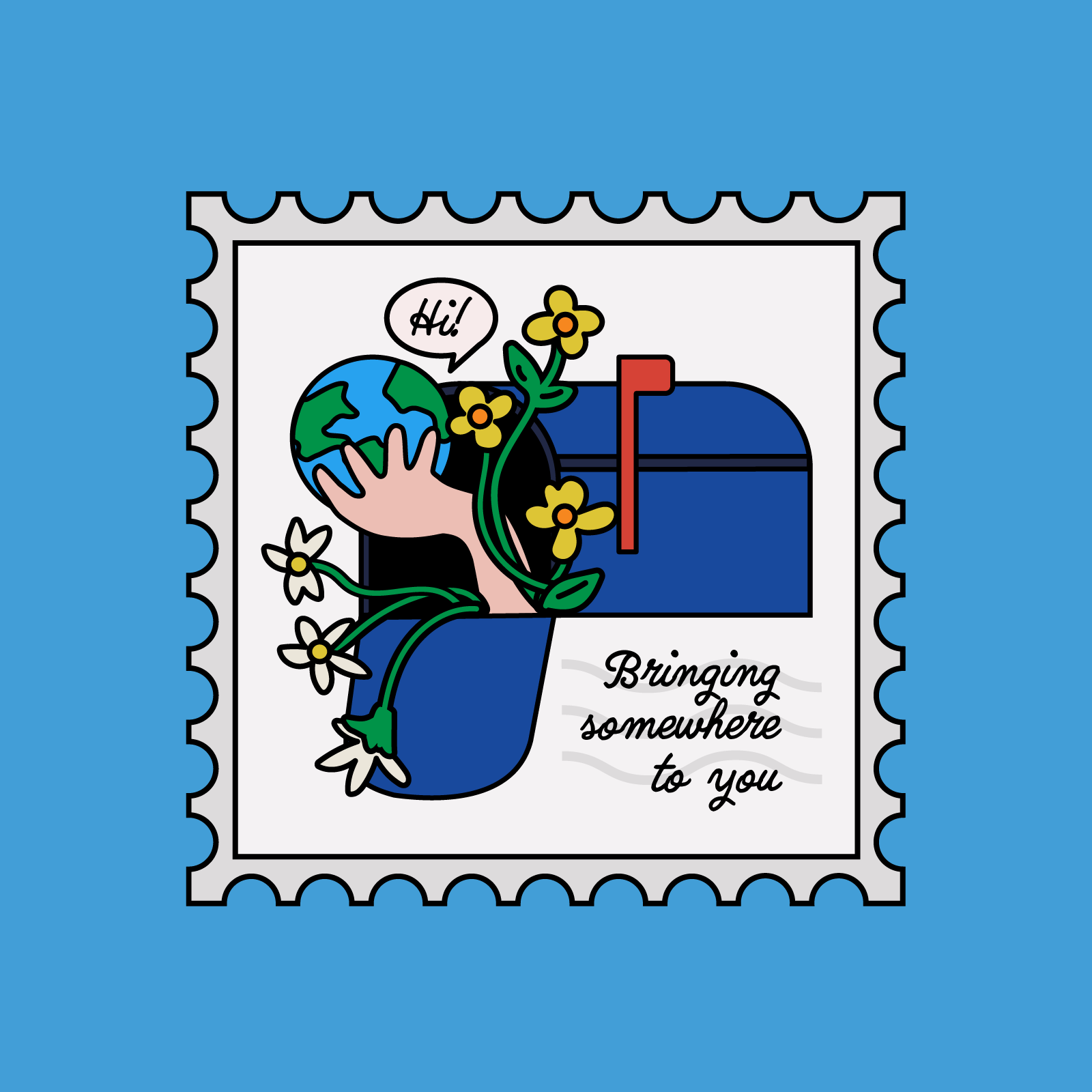 Hi! Postcard Club thumbnail