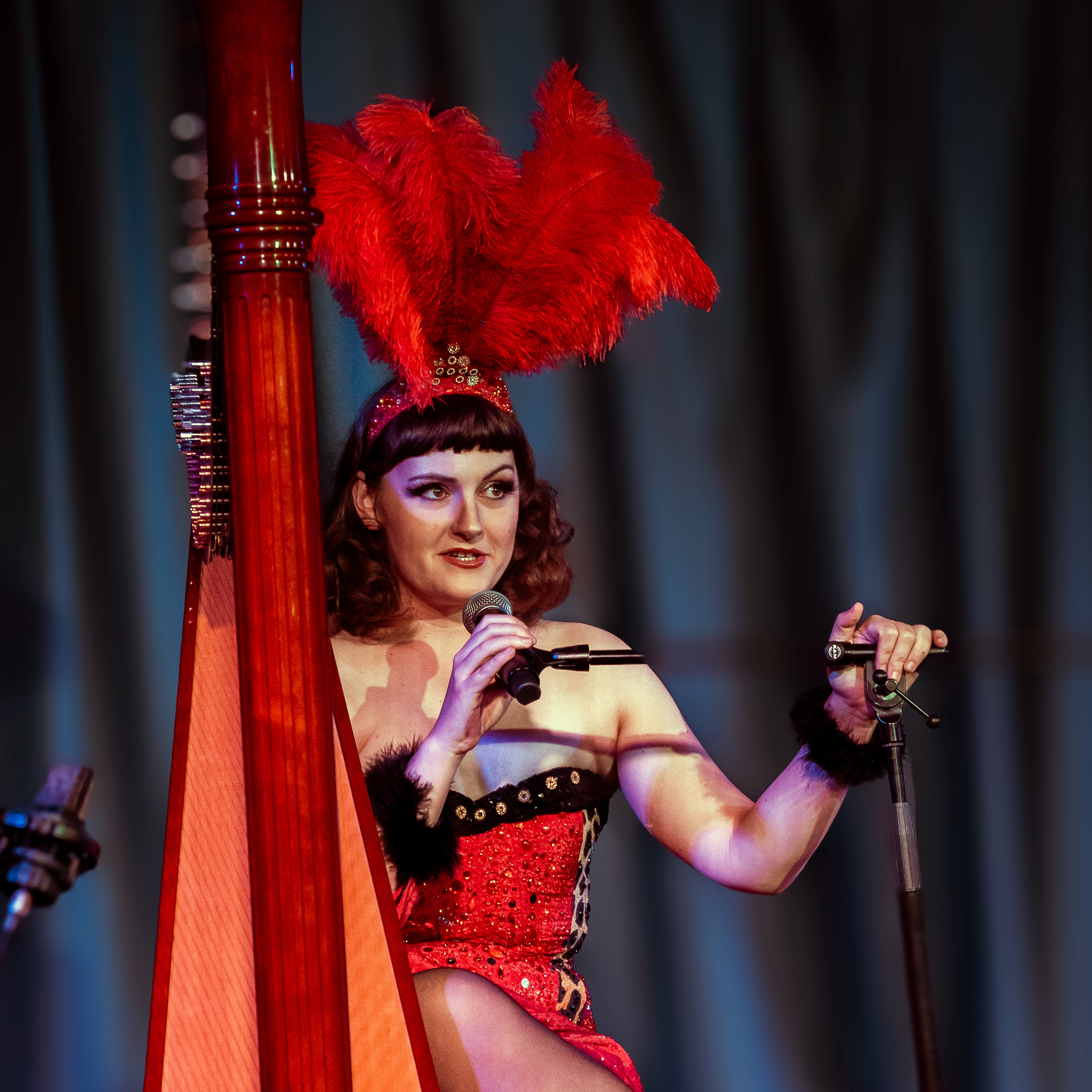 This woman brings a harp! How far is too far with props? - Sam Hickman thumbnail