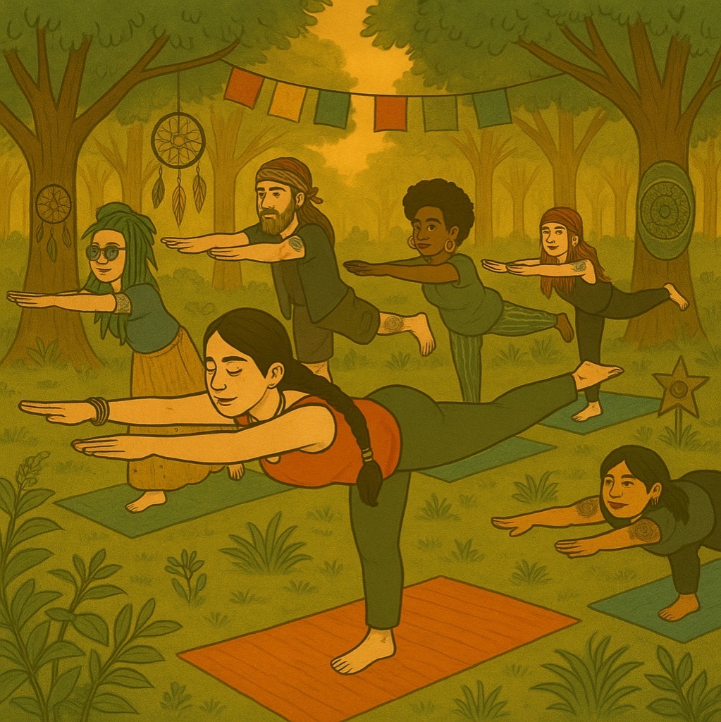 Vinyasa Yoga im Park thumbnail