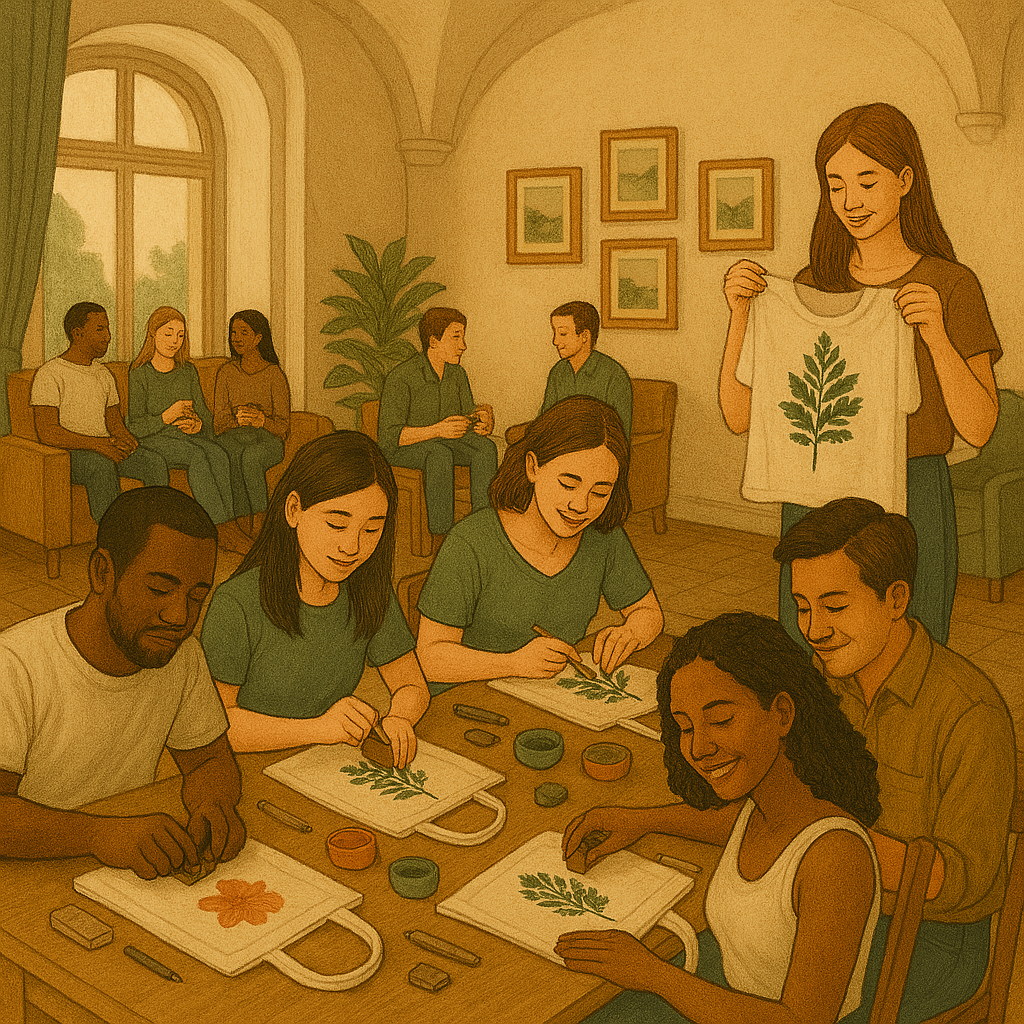 KREATIVKOSMOS » TextilStempeln thumbnail