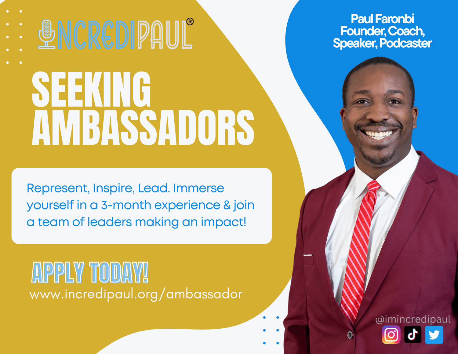 INCREDIPAUL AMBASSADORS thumbnail