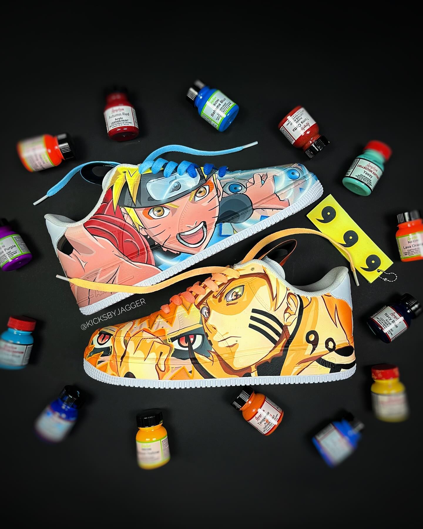 🍜NARUTO UZUMAKI AF1’s🍜⁣
⁣
While there are countless great animes, Naruto will always claim the top spot for me. As my fi