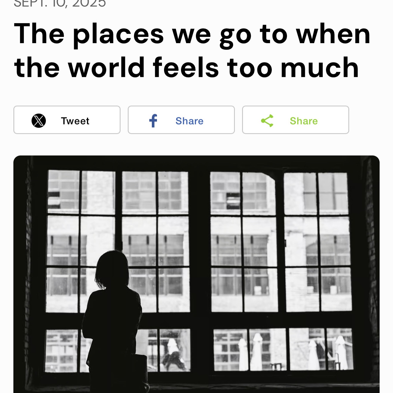 World Suicide Prevention Day 2025 article  thumbnail