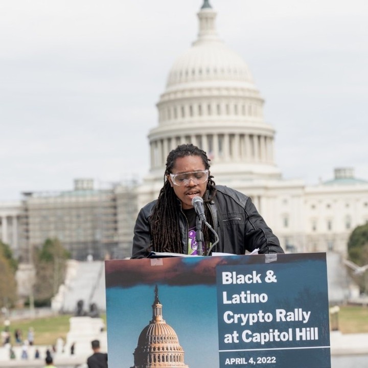 ✊🏿 Black & Latino Crypto Rally at Capitol Hill