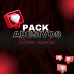 Pack adesivos stories viciantes  thumbnail