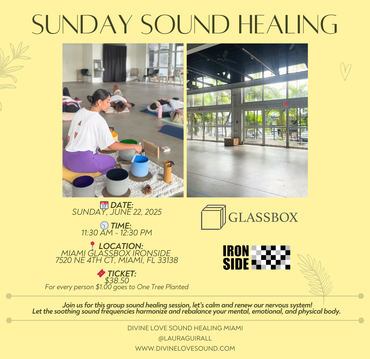 6/22: Sunday Sound Healing Miami thumbnail