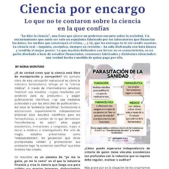 ARTÍCULO: Ciencia por encargo thumbnail