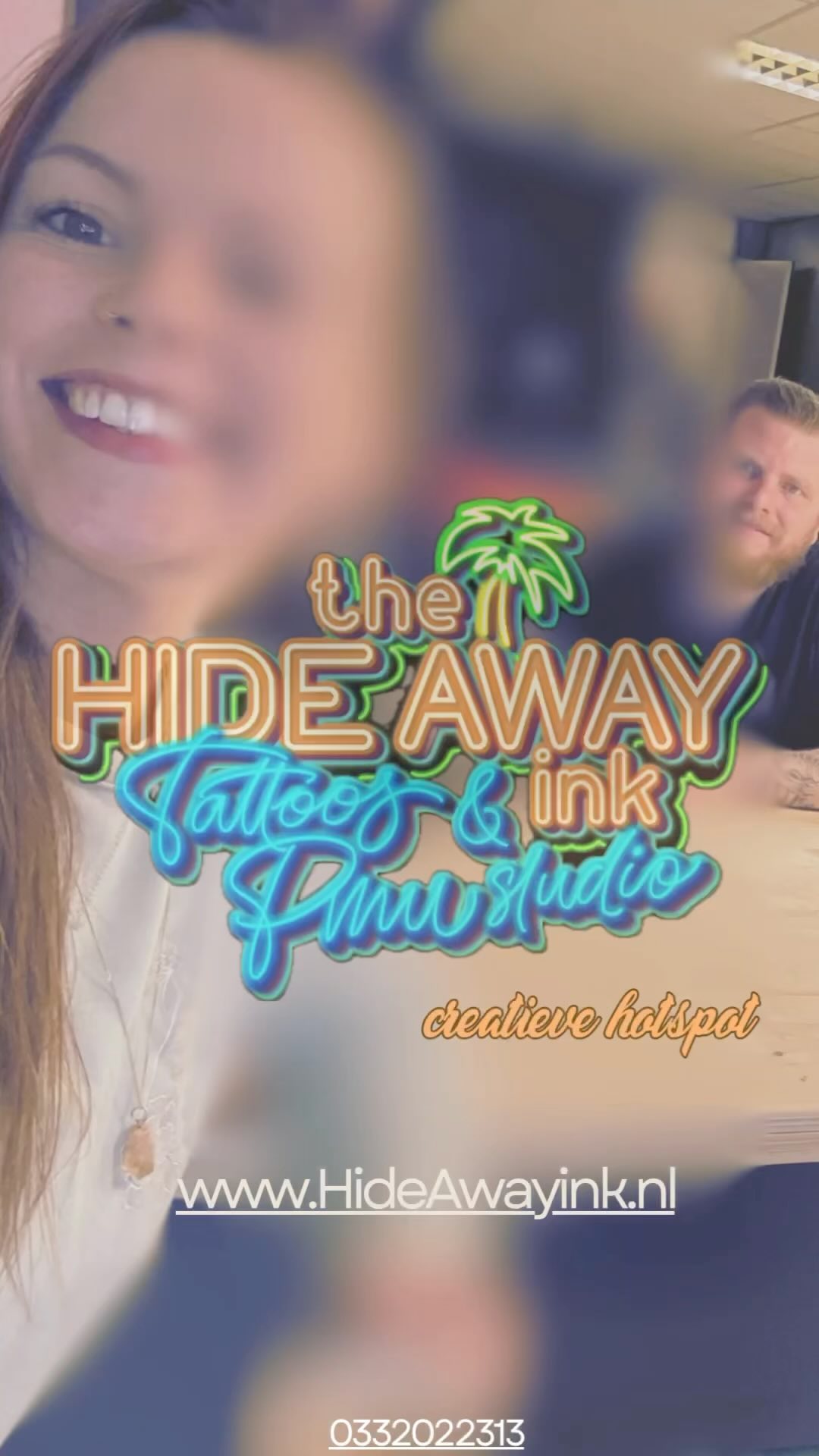 Meet the HideAway! ☀️🌴
Ons creatieve paradijs, uniek concept. Van kunst tot medische tatoeages, permanente make-up en ta