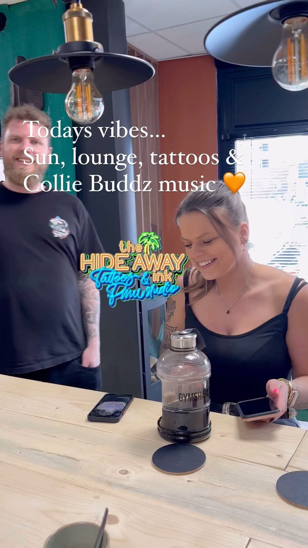 G O O D  L I F E  G O O D  V I B E S🫶🧡🌴 @thehideawayink 
@coffeeshophorizon 

@fitgirlsbymarjolein @d_c_tattoos @dc.pmu