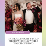 Rock n Roll Bride magazine feature - Hayley + Beau thumbnail