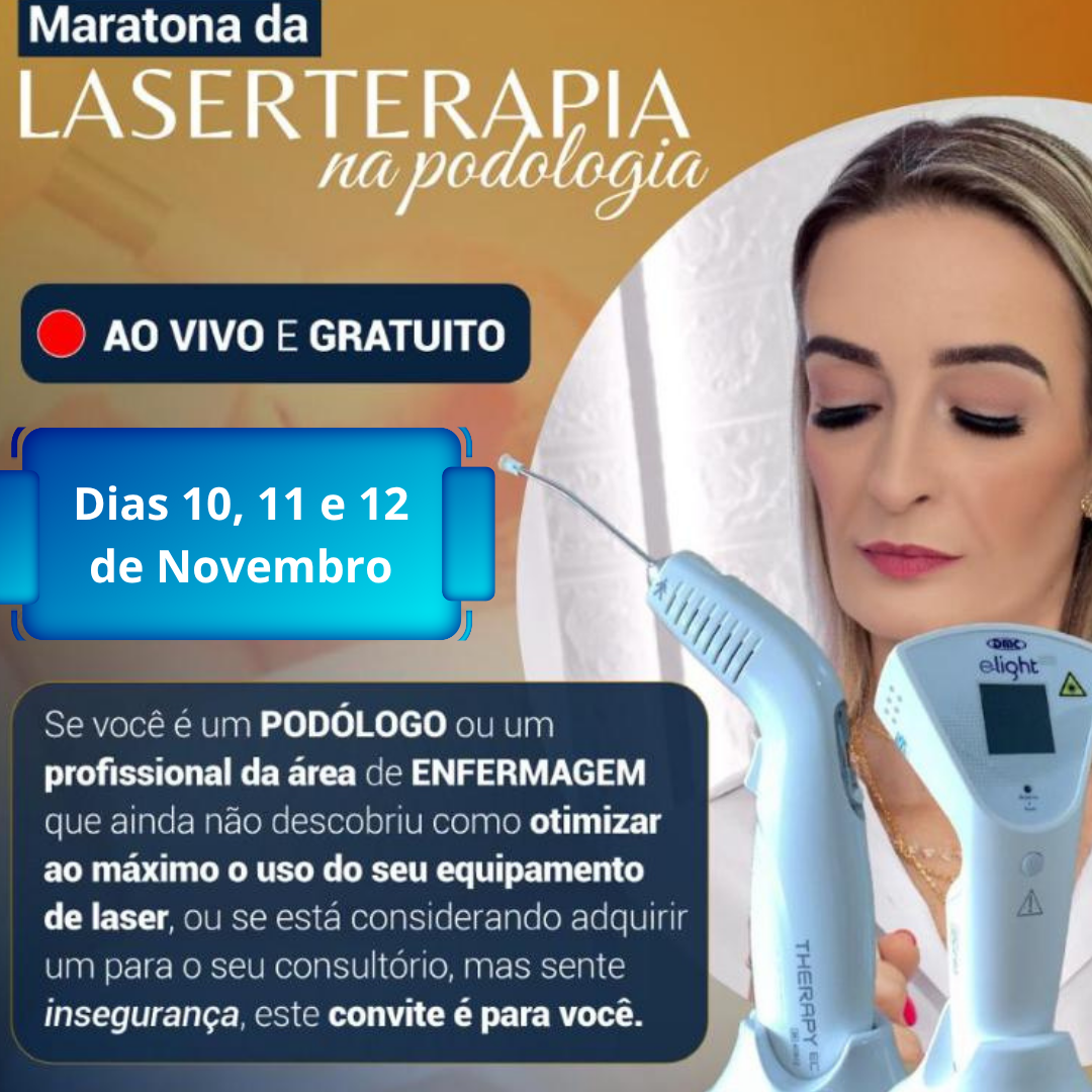 Maratona da Laserterapia – Podóloga – Joice Machado thumbnail