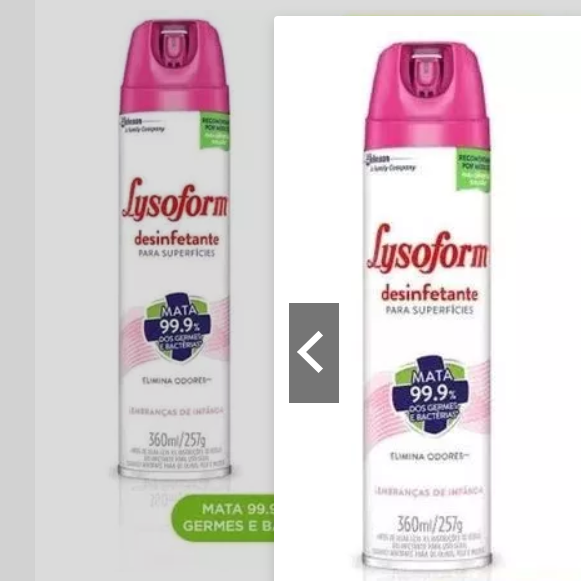 Lysoform aerosol Lembranças de infância 360 ml thumbnail