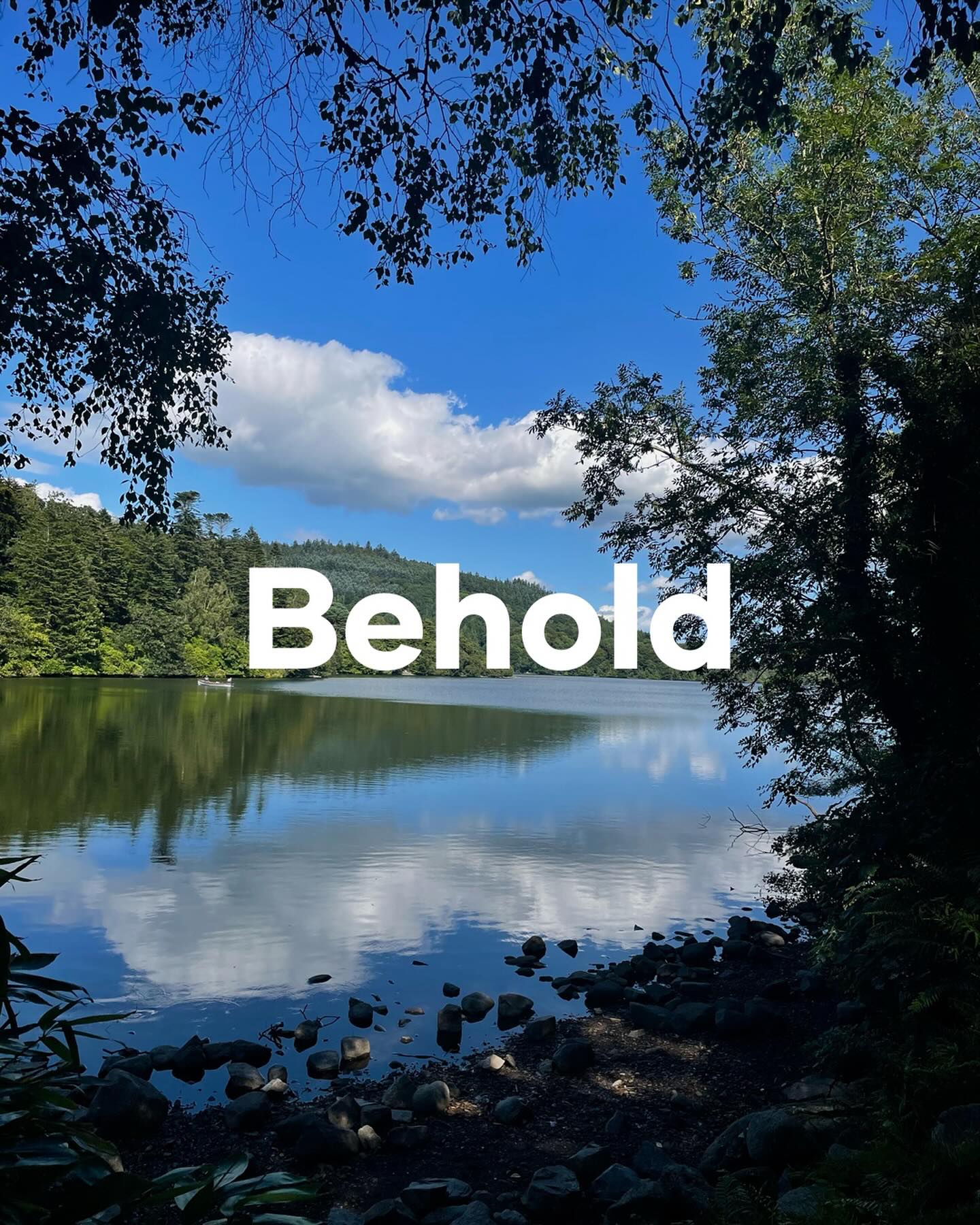 BEHOLD

And he who was seated on the throne said, “Behold, I am making all things new.” Also he said, “Write this down, 