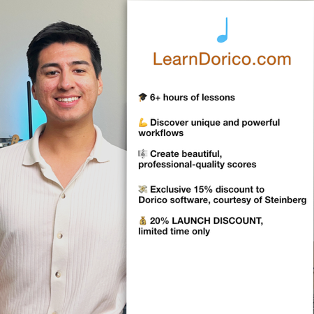Dorico: Beginner To Pro Course thumbnail