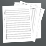 Blank Manuscript Paper Bundle thumbnail