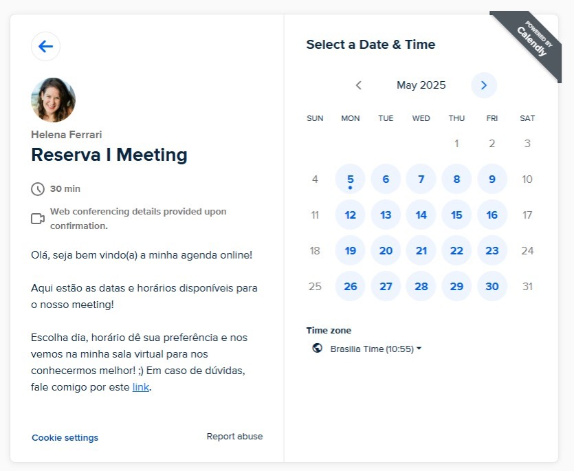 Agenda Aberta para Meetings! thumbnail