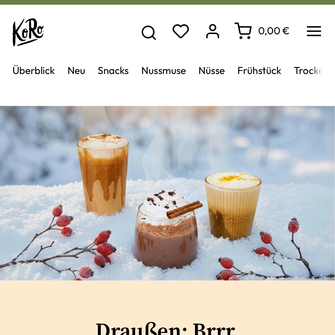 KoRo: discover sales offers and stock up on natural foods, snacks, and pantry essentials in bulk. thumbnail