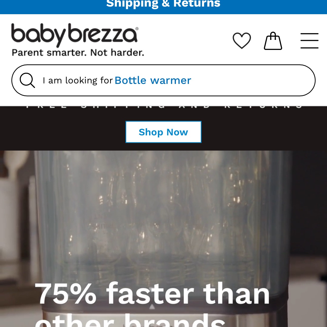 	Baby Brezza: Holiday Sale Event — enjoy up to 22% off smart feeding essentials designed to make parenting easier. thumbnail