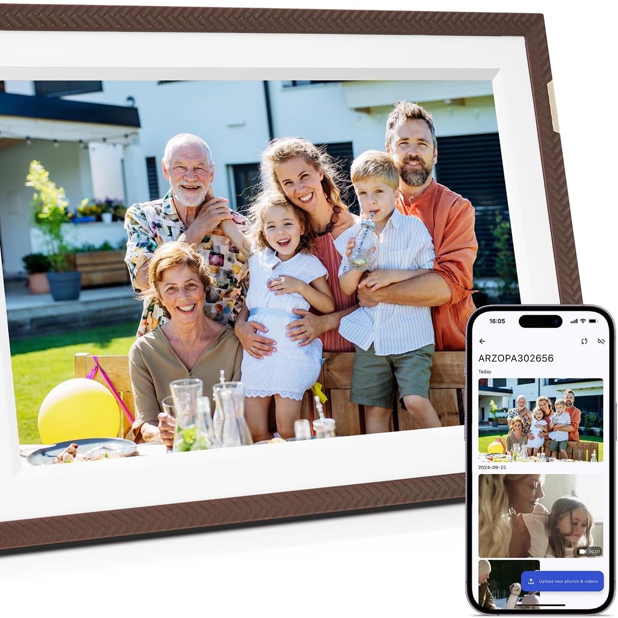 ARZOPA 10.1" WiFi Digital Picture Frame thumbnail