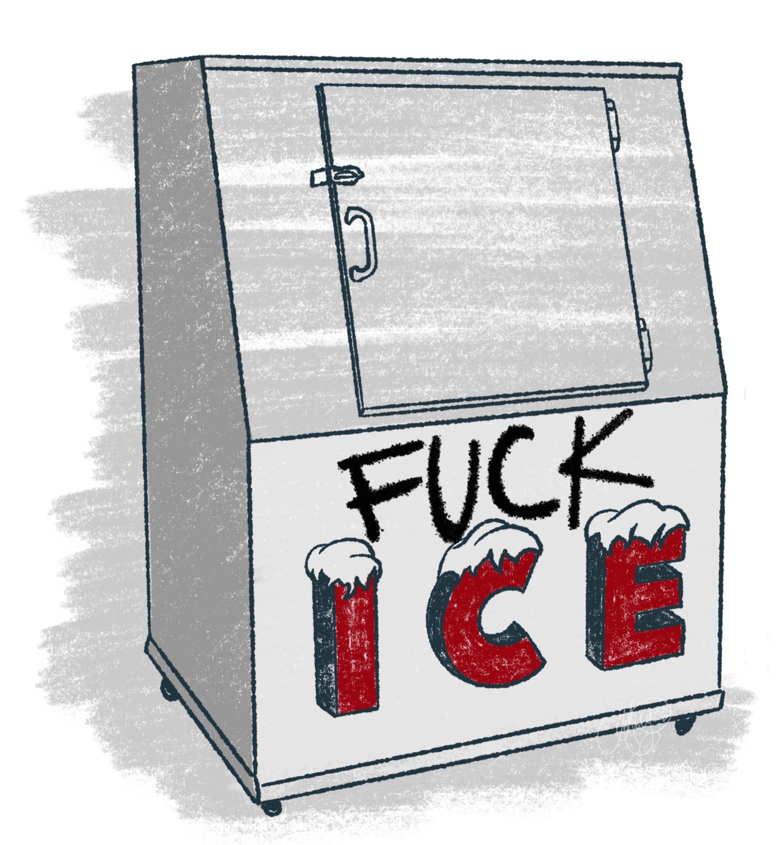 Ice Chest with Grafitti thumbnail
